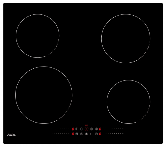 Table induction 4 foyers AI3549