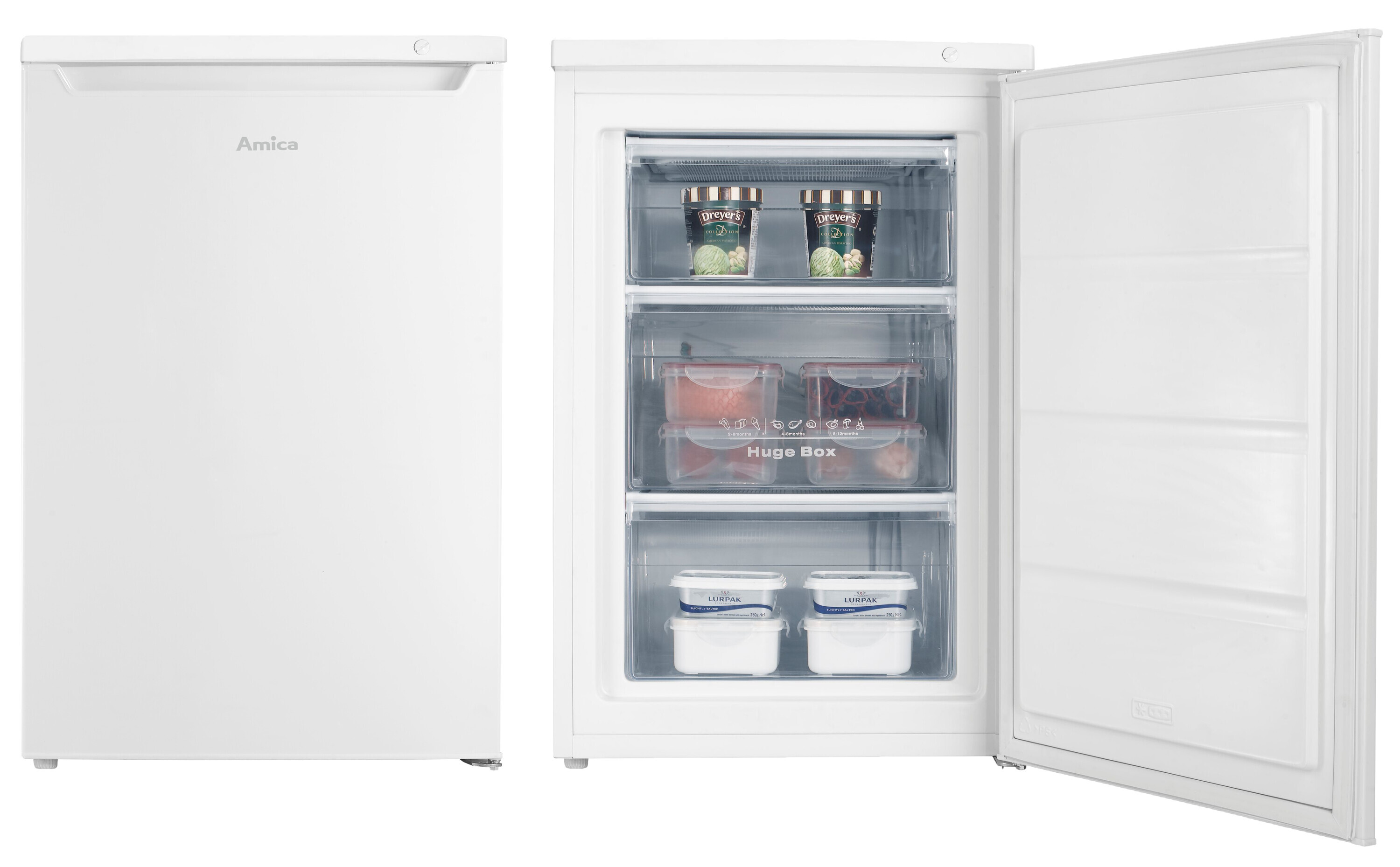 Freestanding freezer