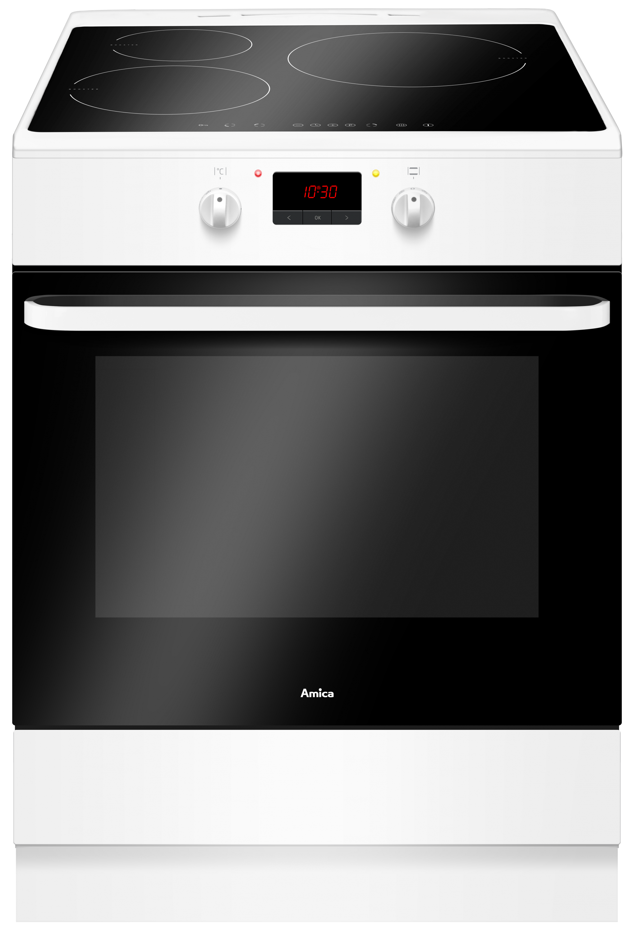 Freestanding induction cooker